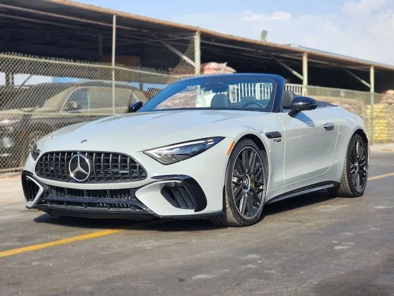 Mercedes-AMG SL 63 an der Nordseeküste